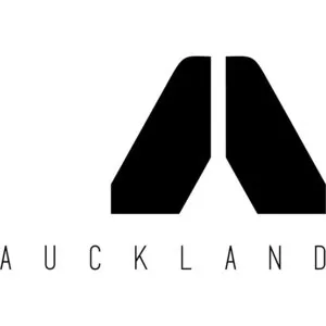 Logotipo da marca AUCKLAND, marca registrada no INPI à venda, focada no setor de moda esportiva, confecção de moda praia e surfwear.