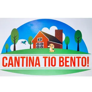 Representação visual das marcas registradas Tio Bento, Cantina Tio Bento e Empório Tio Bento, disponíveis para aquisição no setor de alimentos.